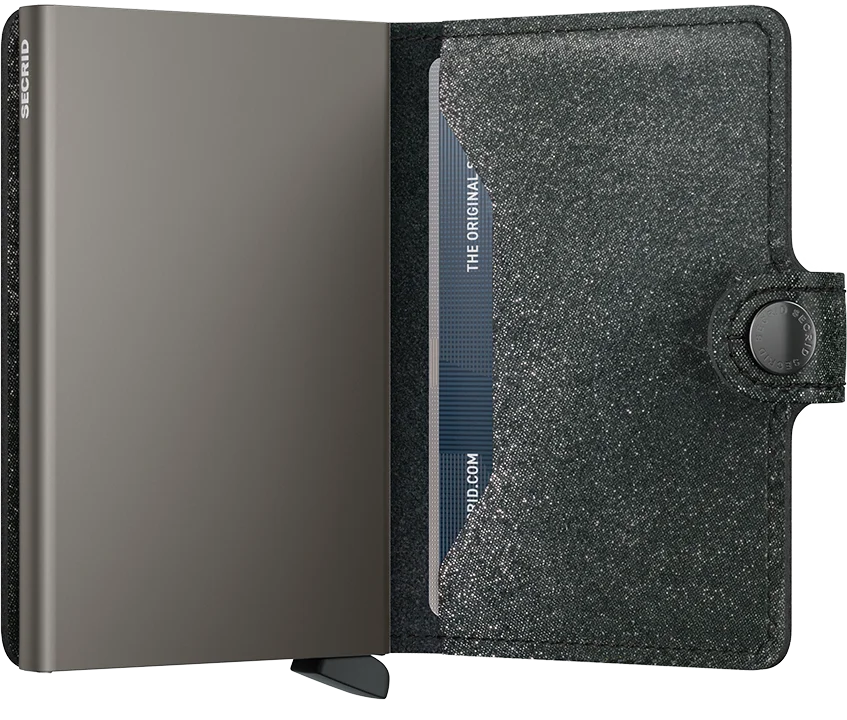 Miniwallet Stars Black