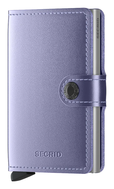 Miniwallet Metallic Lila
