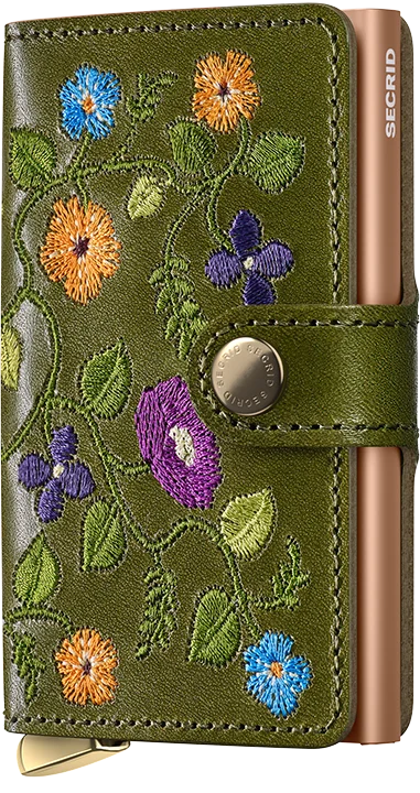 Premium Miniwallet Stitch Floral