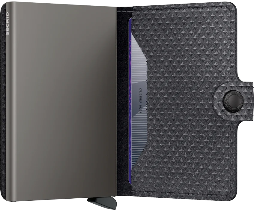 Miniwallet Pyramid Grey