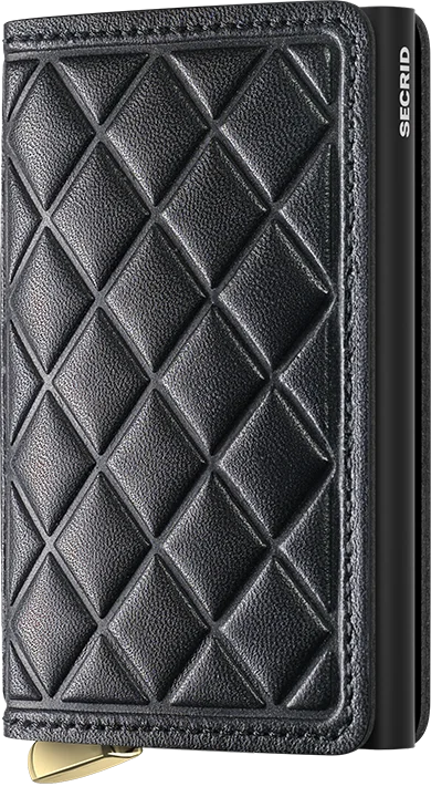 Premium Slimwallet Emboss Diamond Black +
