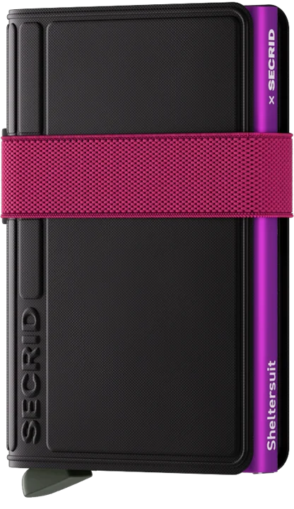 Bandwallet TPU Sheltersuit Black-Fuchsia